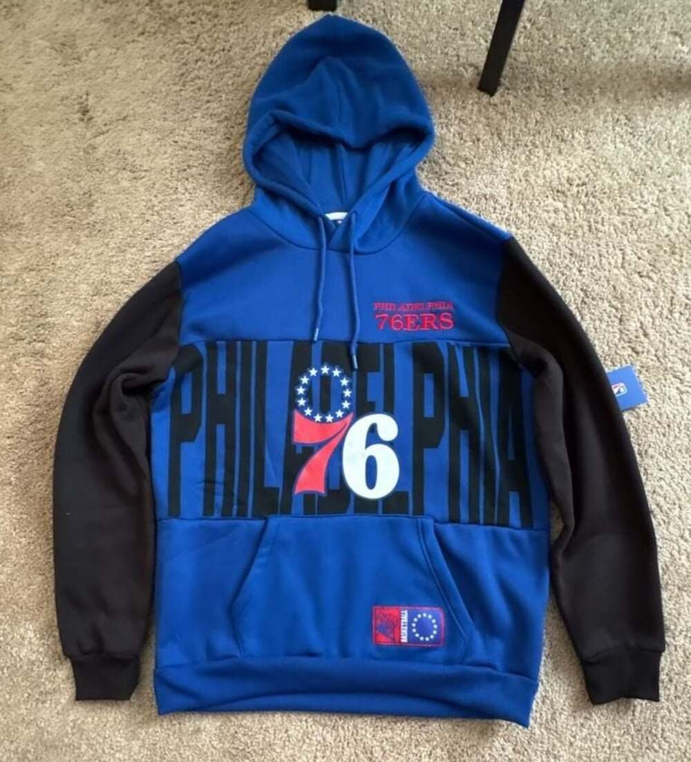 Ultra Game NBA Philadelphia 76ers X Factor 2 Pullover Hoodie